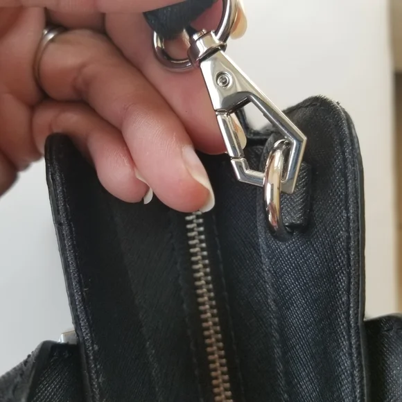 Rebecca Minkoff black leather satchel/crossbody - Picture 13 of 15